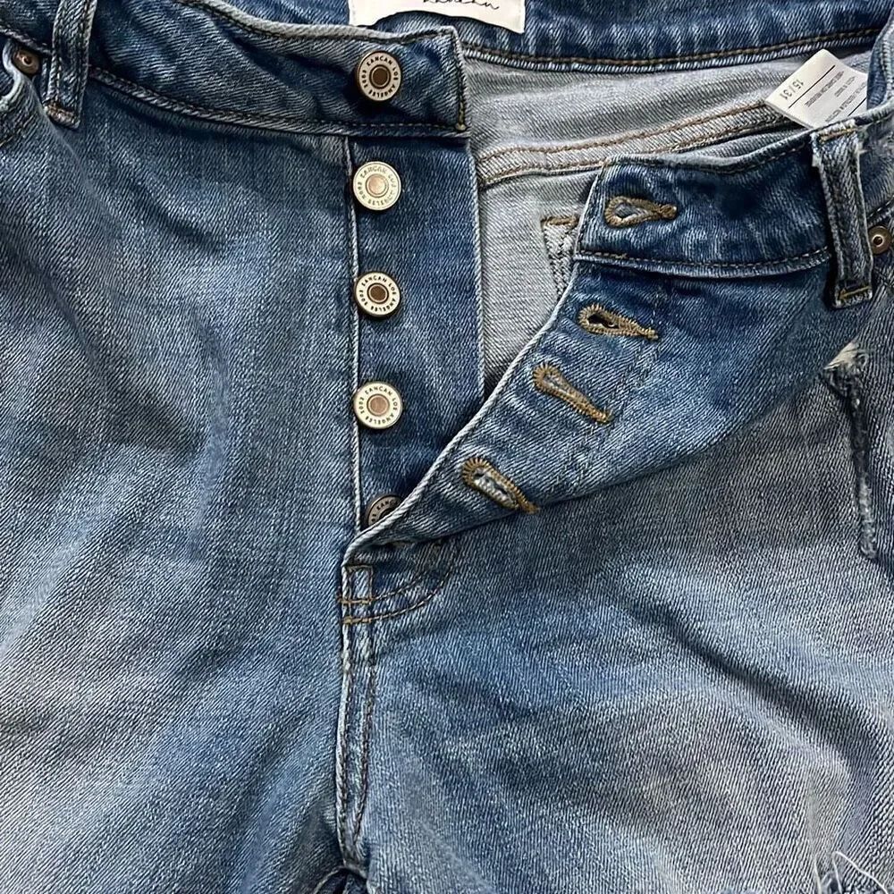 KanCan Distressed Cheetah Jeans - Picture 7 of 11